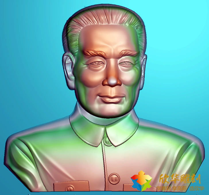 周恩来浮雕头像
