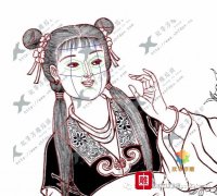 仕女春桃浮雕设计教程（上）--精雕人物教程